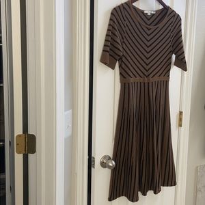Boden Wool-Cotton Blend A-like Dress